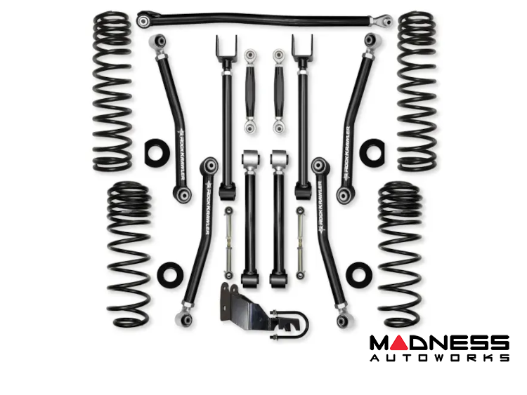Jeep Wrangler JL Lift Kit - Rock Krawler - Adventure X (No Limits) - 4XE - 2021+ Jeep Wrangler JL Lift Kit - Rock Krawler - Adventure X (No Limits) - 4XE - 2021+